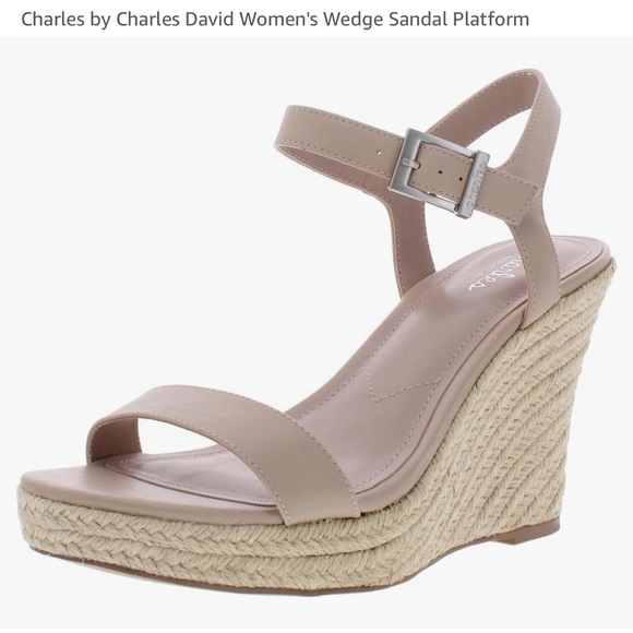 Charles By Charles David Shoes - Charles by Charles David nude wedge